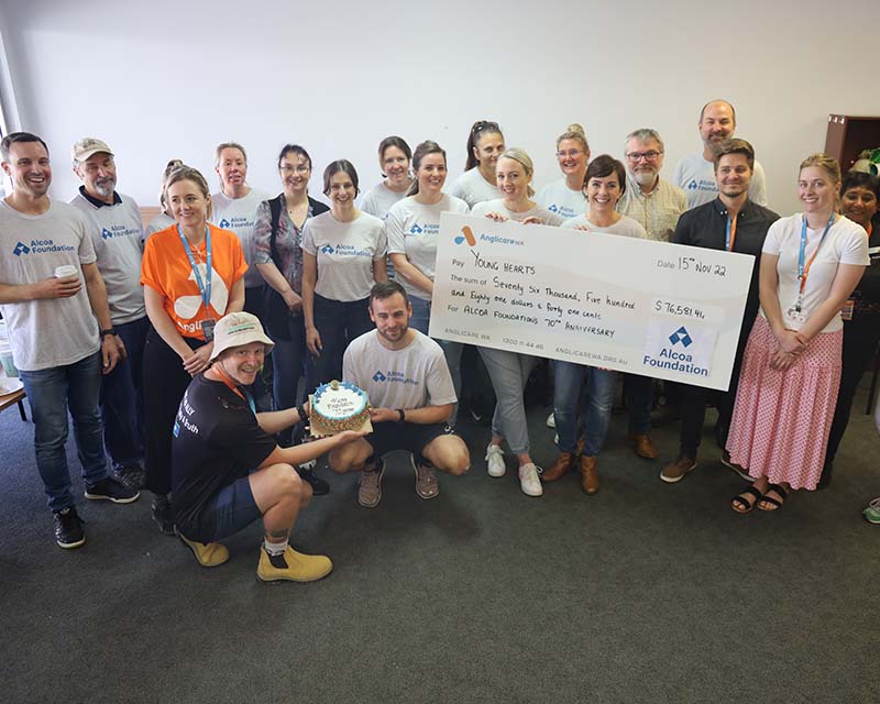 Anglicare Donation Group Holding Check